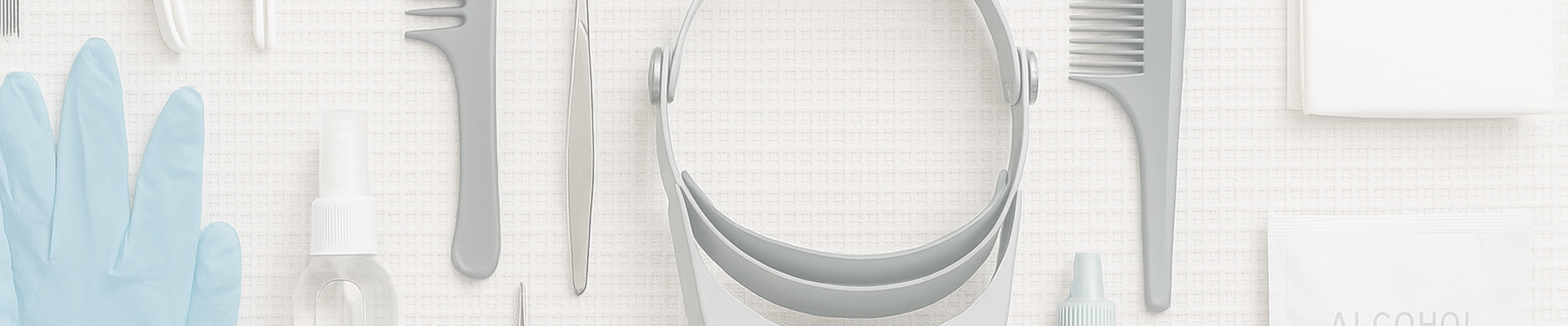 Use quality tools to help with lice removal and screening